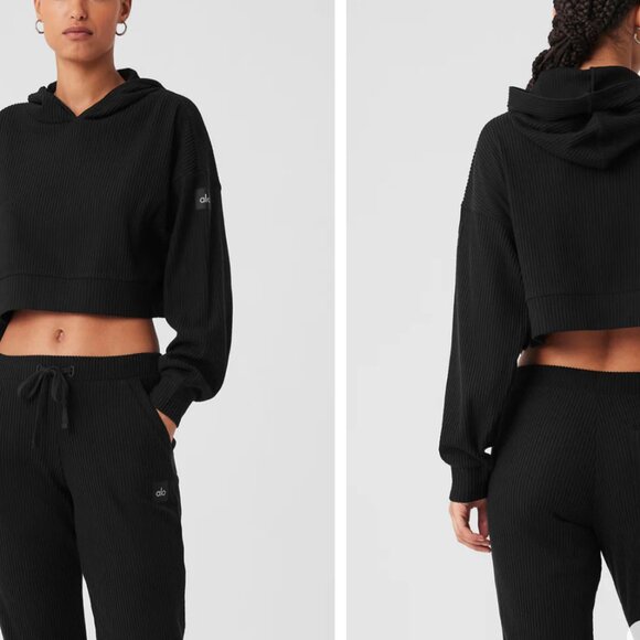 ALO Yoga Tops - Alo Muse Set Black